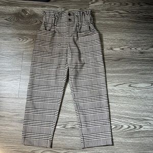 Zara high waisted pants for girls